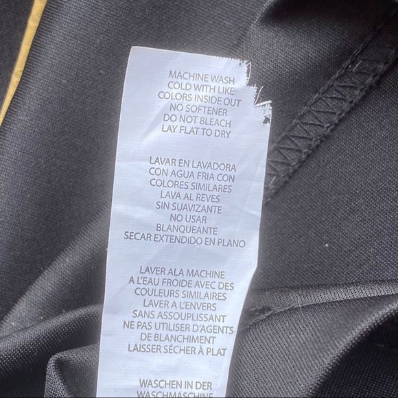 Fabletics Livia Black Gold Hoodie Jacket L - Picture 11 of 11